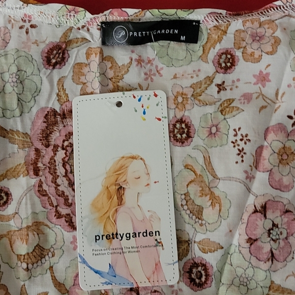 Pretty Garden Bohemian Floral Maxi Dress - Picture 7 of 15